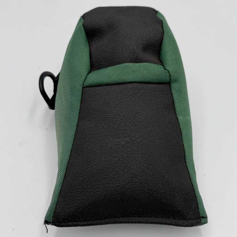 Cabelas Bench Rest Shooting Bag Green Black Canvas Rifle‎ Support Range Gear